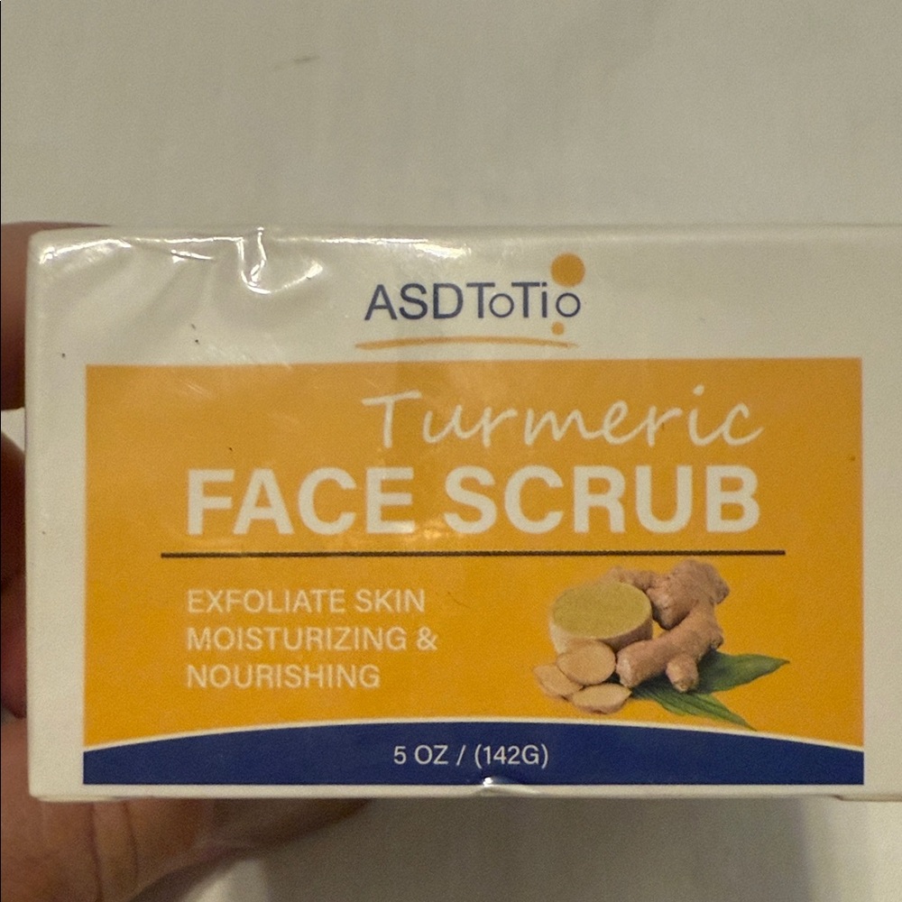 Turmeric Face Scrub - Orange